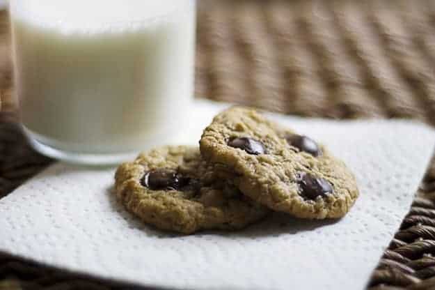 Peanut Butter Chocolate Chip Oatmeal Cookies