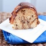 nutella and peanut butter pound cake