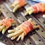 roasted green beans