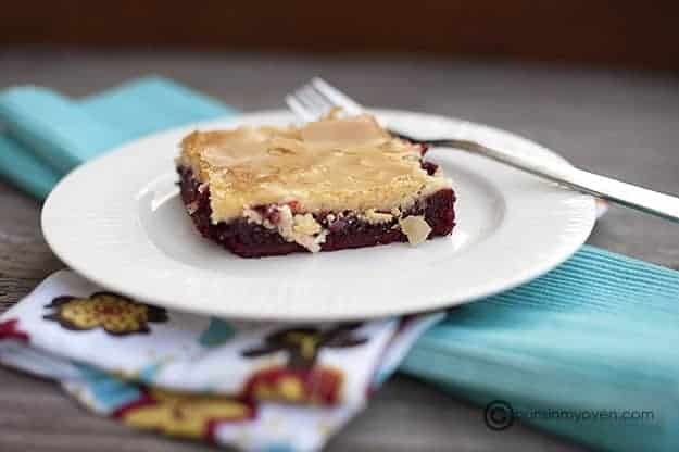 Red Velvet Gooey Butter Cake