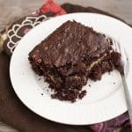 cake with dulce de leche cake with dulce de leche