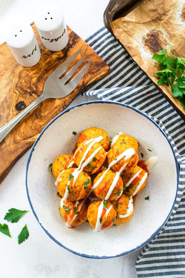 Buffalo Chicken Meatballs Low Carb Gluten Free Buns In My Oven