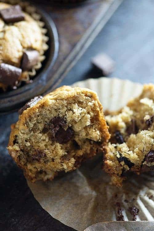 Chocolate Chunk Banana Muffins Buns In My Oven