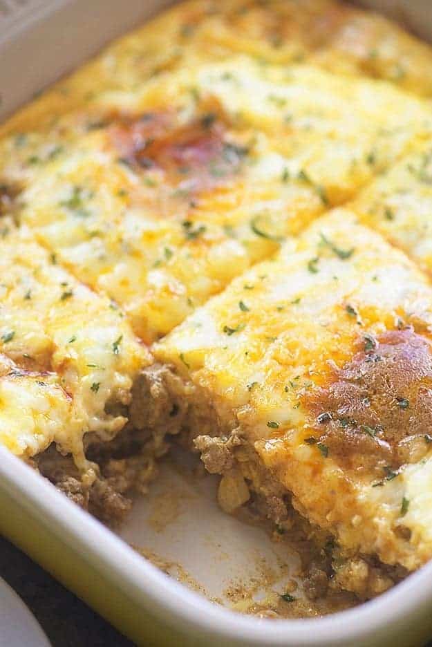 Low Carb Taco Casserole — Buns In My Oven
