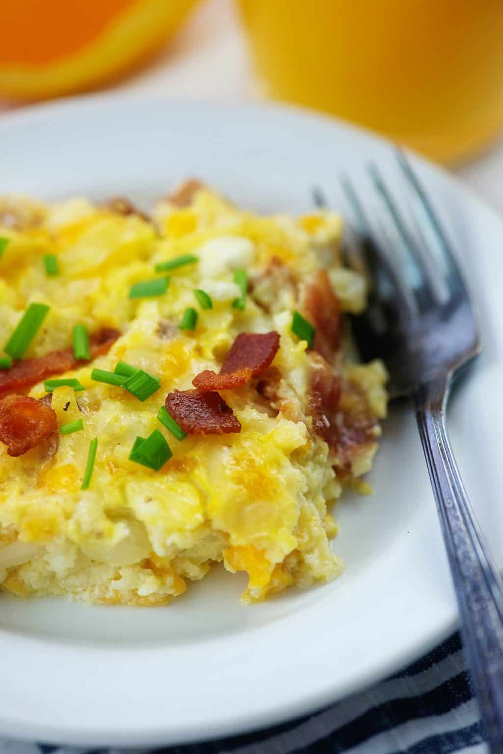 The BEST Amish Breakfast Casserole Buns In My Oven