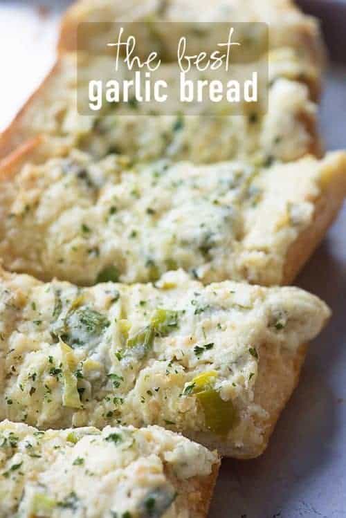 Creamy Onion Garlic Bread — Buns In My Oven