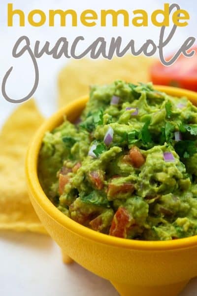 Our Favorite Homemade Guacamole Recipe | Buns In My Oven