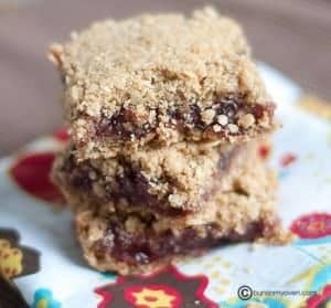 Raspberry Oatmeal Bars — Buns In My Oven