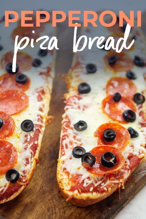 Pizza Bread Recipe - Quick & Easy! | Buns In My Oven