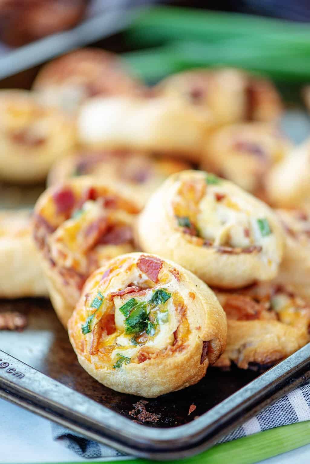 Bacon Pinwheels Recipe | Buns In My Oven