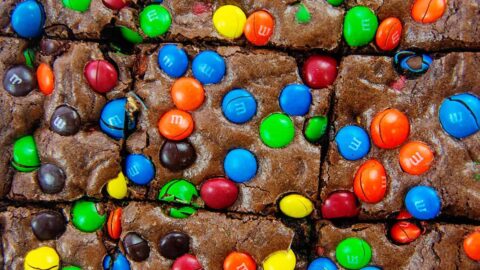 M&M'S CHOCOLATES BAGS PEANUT BROWNIE CRISPY SALTED CRUNCHY