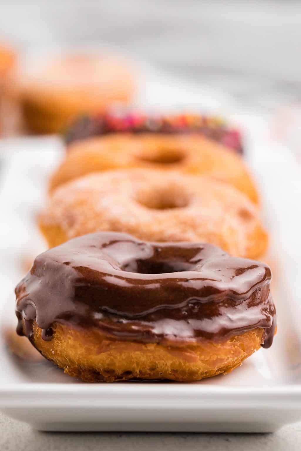 Canned Biscuit Donuts - the easiest way to make homemade donuts!