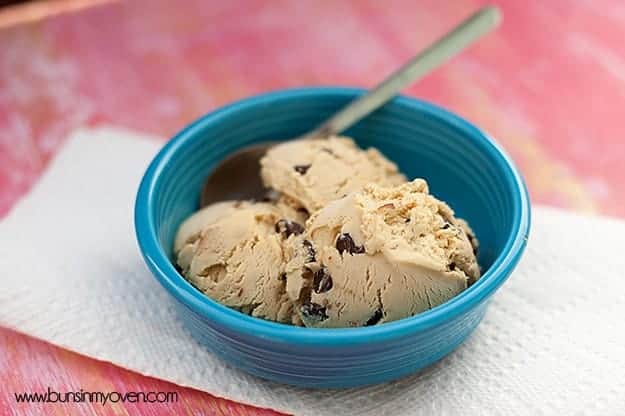 BEST Cookie Dough Ice Cream {No-Churn} - Celebrating Sweets