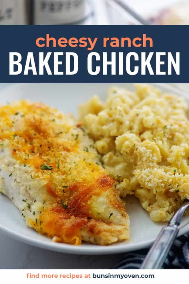 Easy Baked Ranch Chicken Recipe 5 Ingredients 8774