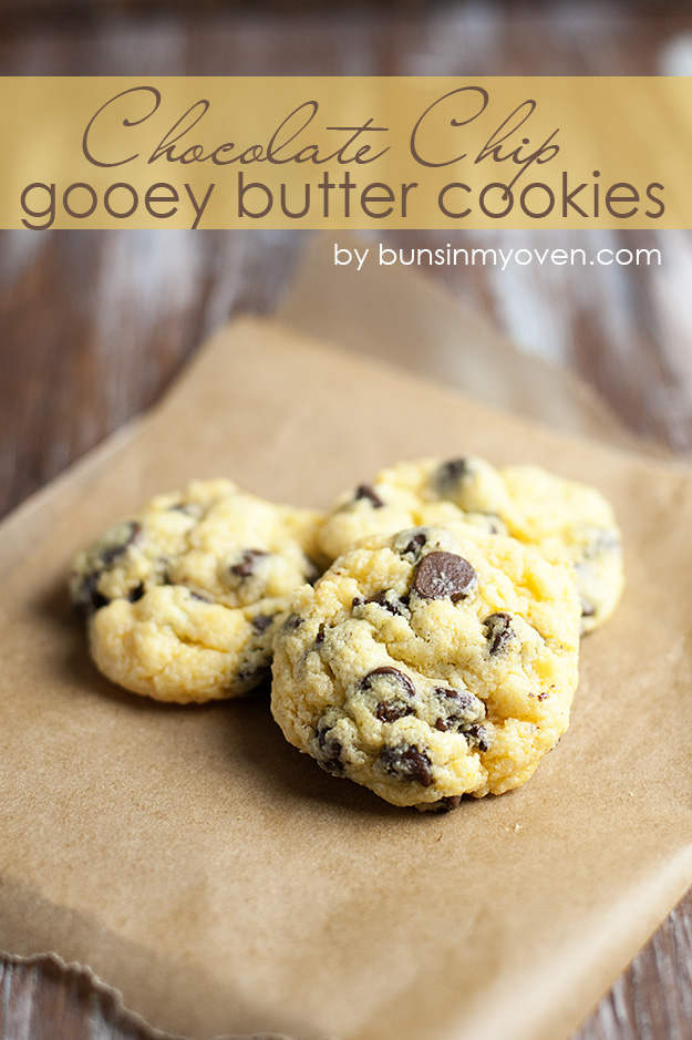 Chocolate Chip Gooey Butter Cookies — Buns In My Oven