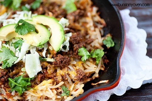 One Dish Taco Skillet Dinner