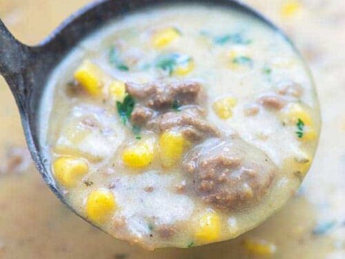 Cheeseburger Soup A Hearty Soup For All Those Chilly Nights