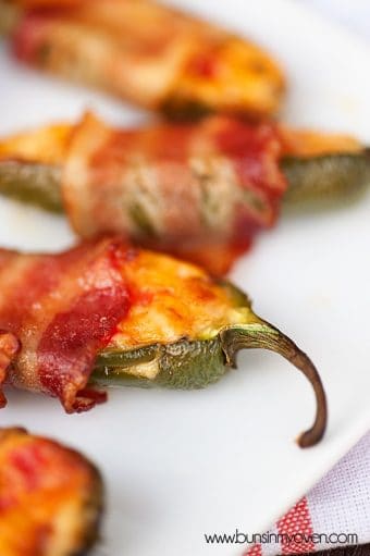 Bacon Wrapped Pimento Cheese Poppers — Buns In My Oven