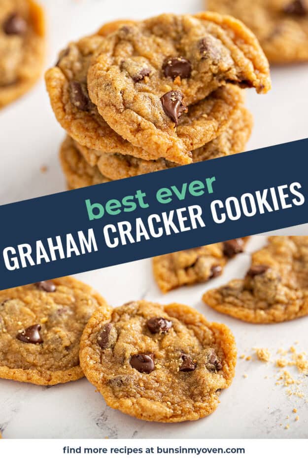 Graham cookie collage.