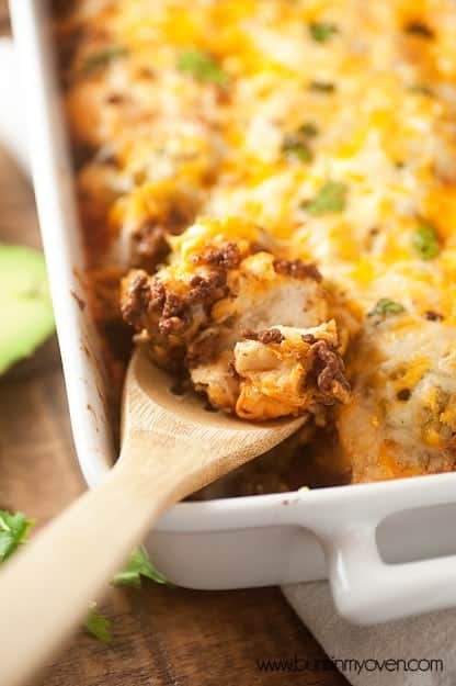 Bubble Up Enchilada Casserole Recipe