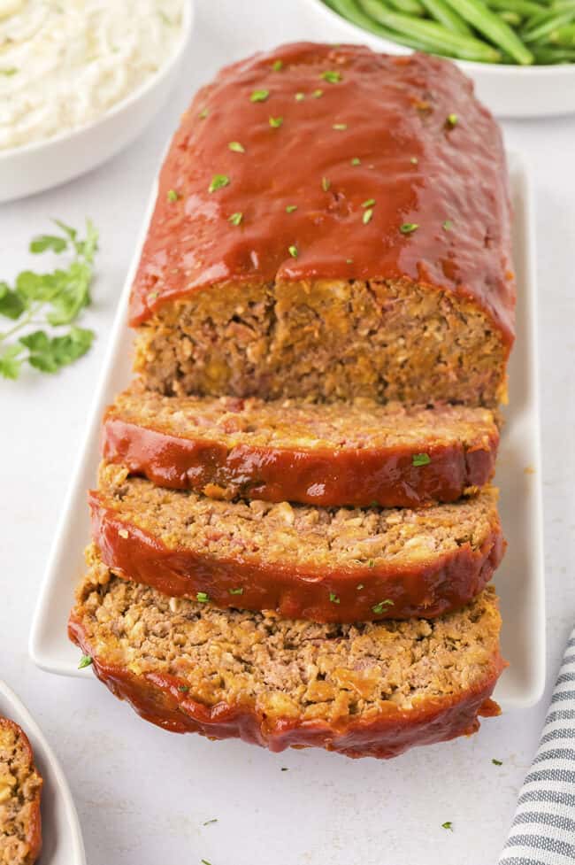 Bacon Cheeseburger Meatloaf Recipe | Buns In My Oven