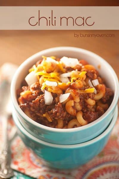 Homemade Chili Mac Recipe | Buns In My Oven