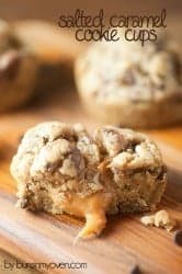 Salted Caramel Browned Butter Cookie Cups — Buns In My Oven