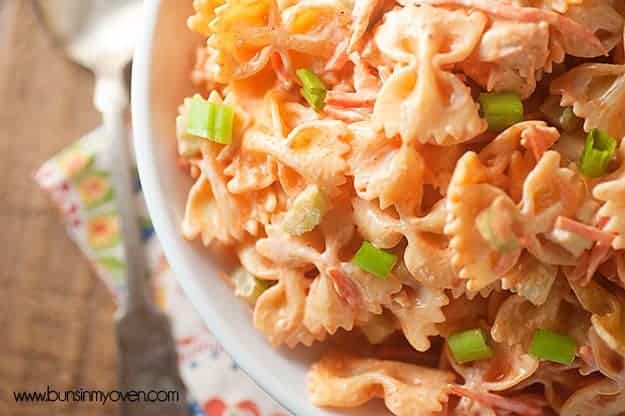 Buffalo Chicken Pasta Salad Buns In My Oven