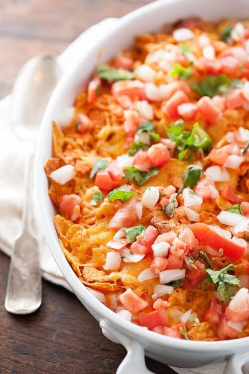 Dorito Casserole - A Cheesy Casserole The Family Goes Crazy Over!