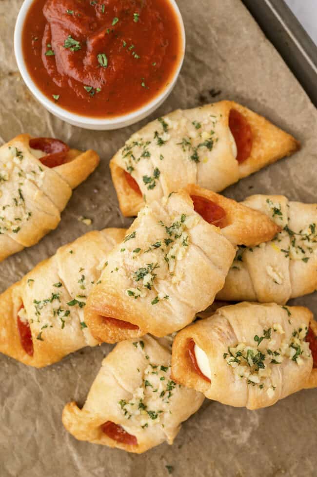 Homemade Pizza Rolls Recipe | Buns In My Oven