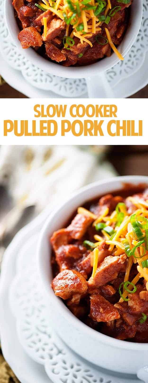 Smoky Pork Slow Cooker Chili — Buns In My Oven