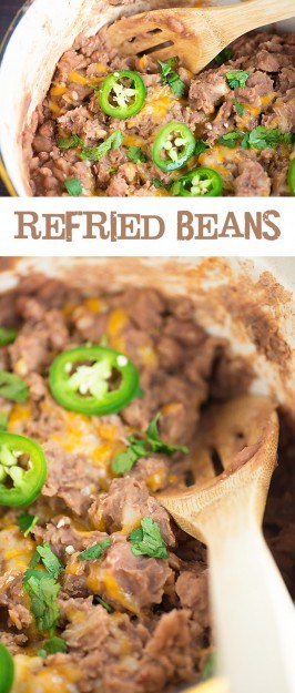 Homemade Refried Beans From Scratch | Buns In My Oven