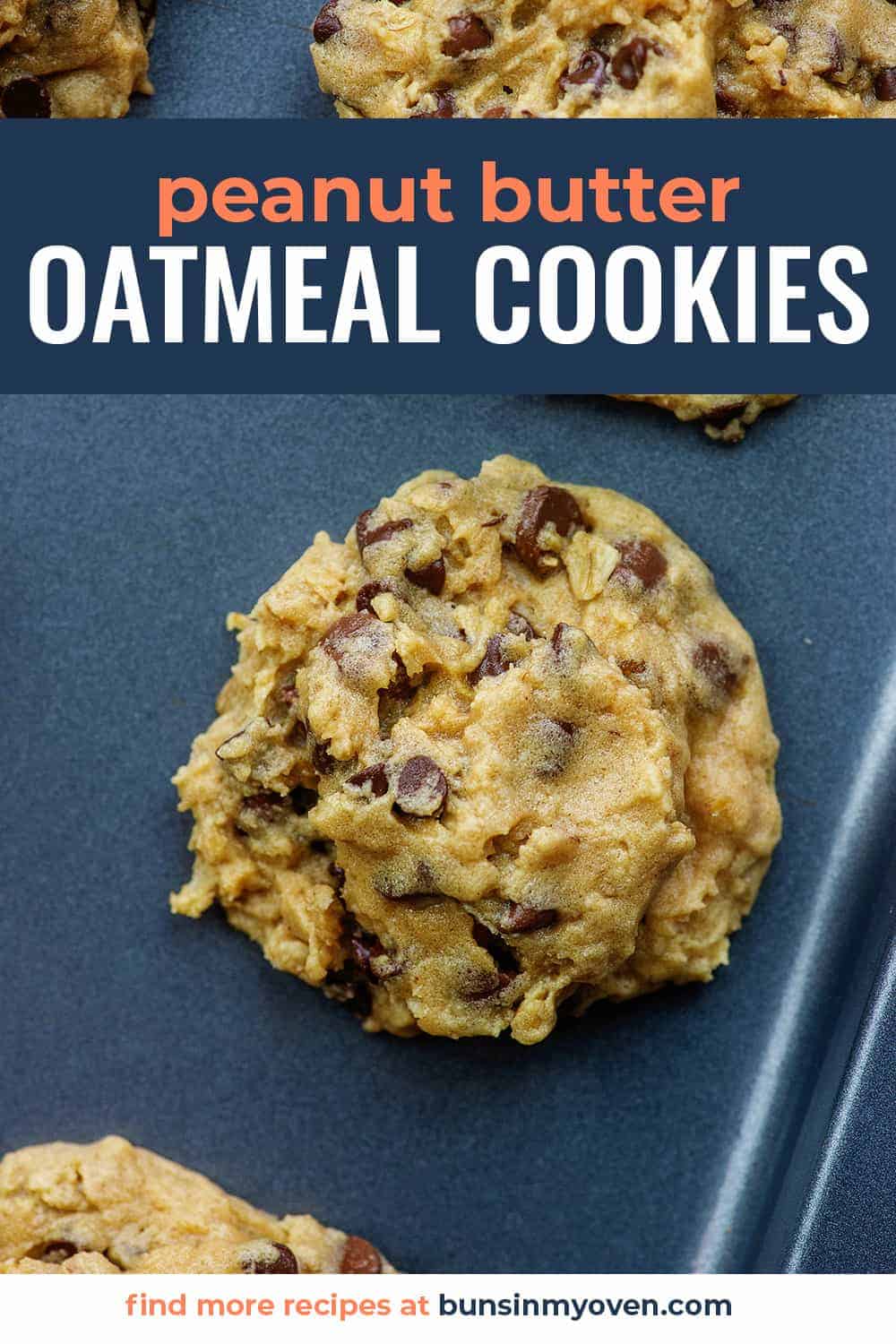 Peanut Butter Oatmeal Chocolate Chip Cookies — Buns In My Oven