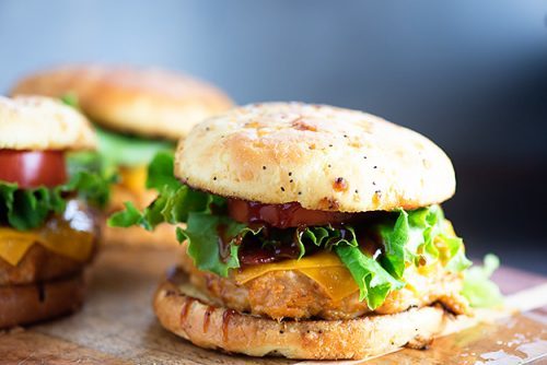 BBQ Chicken Burgers — Buns In My Oven