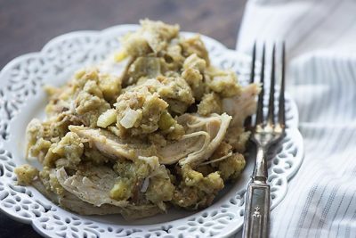 Crock Pot Chicken & Stuffing Recipe | Buns In My Oven