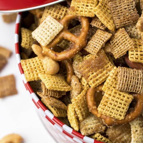 Christmas Chex Mix | Buns In My Oven