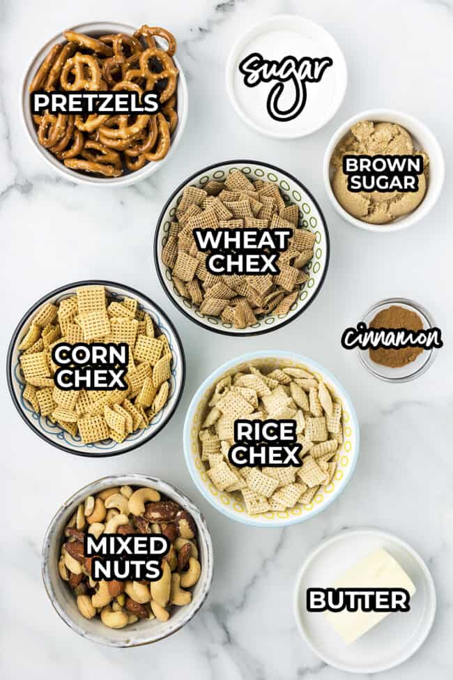 Cinnamon Sugar Chex Mix Recipe | Buns In My Oven