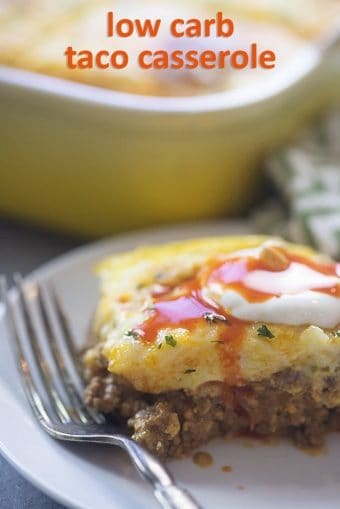 Low Carb Taco Casserole — Buns In My Oven