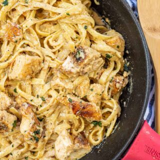 Cajun Chicken Pasta Alfredo Recipe | Buns In My Oven