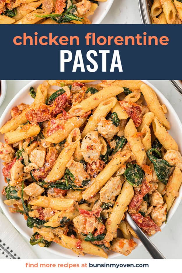 Platefull of pasta.