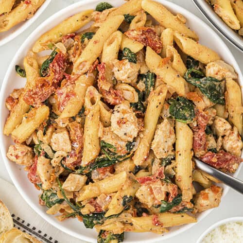 Chicken Florentine Pasta | Buns In My Oven