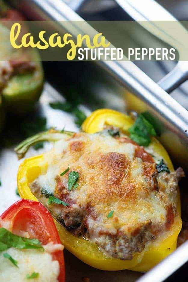 Low Carb Stuffed Peppers Recipe - Buns In My Oven