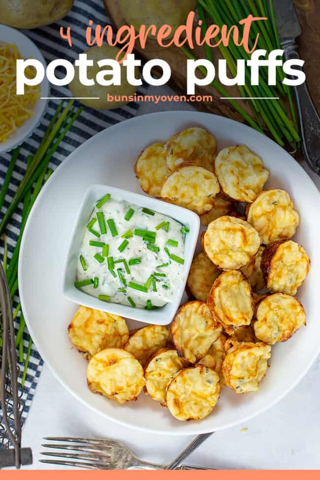 Easy Mashed Potato Puffs | Buns In My Oven