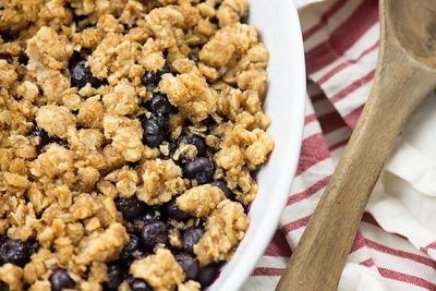 Blueberry Crisp — Buns In My Oven