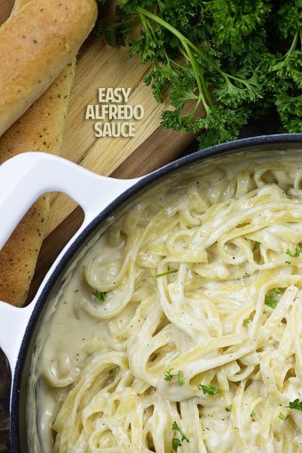 The Best Homemade Alfredo Sauce So Easy Buns In My Oven