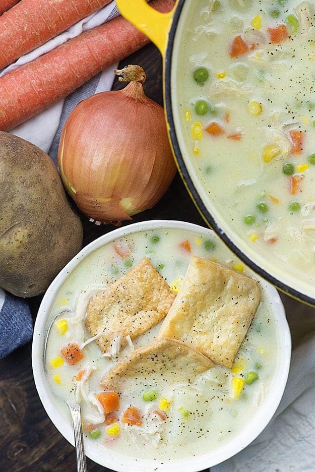 Campbell's Cream Of Chicken Soup Chicken Pot Pie Recipe : The Ultimate Chicken Pot Pie Swanson / Serve with warm biscuits for a complete meal!