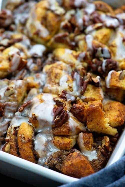 Cinnamon Roll French Toast Casserole | Buns In My Oven