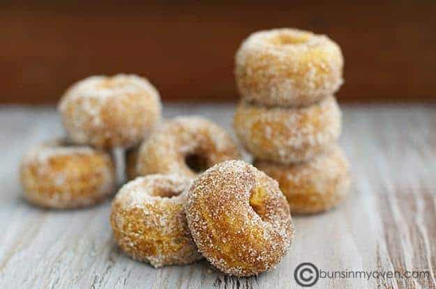 Cinnamon Sugar Mini Donuts