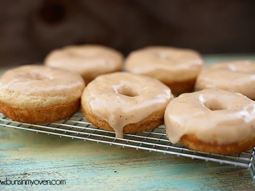 Glazed Old Fashioned Donut Cake - Browned Butter Blondie