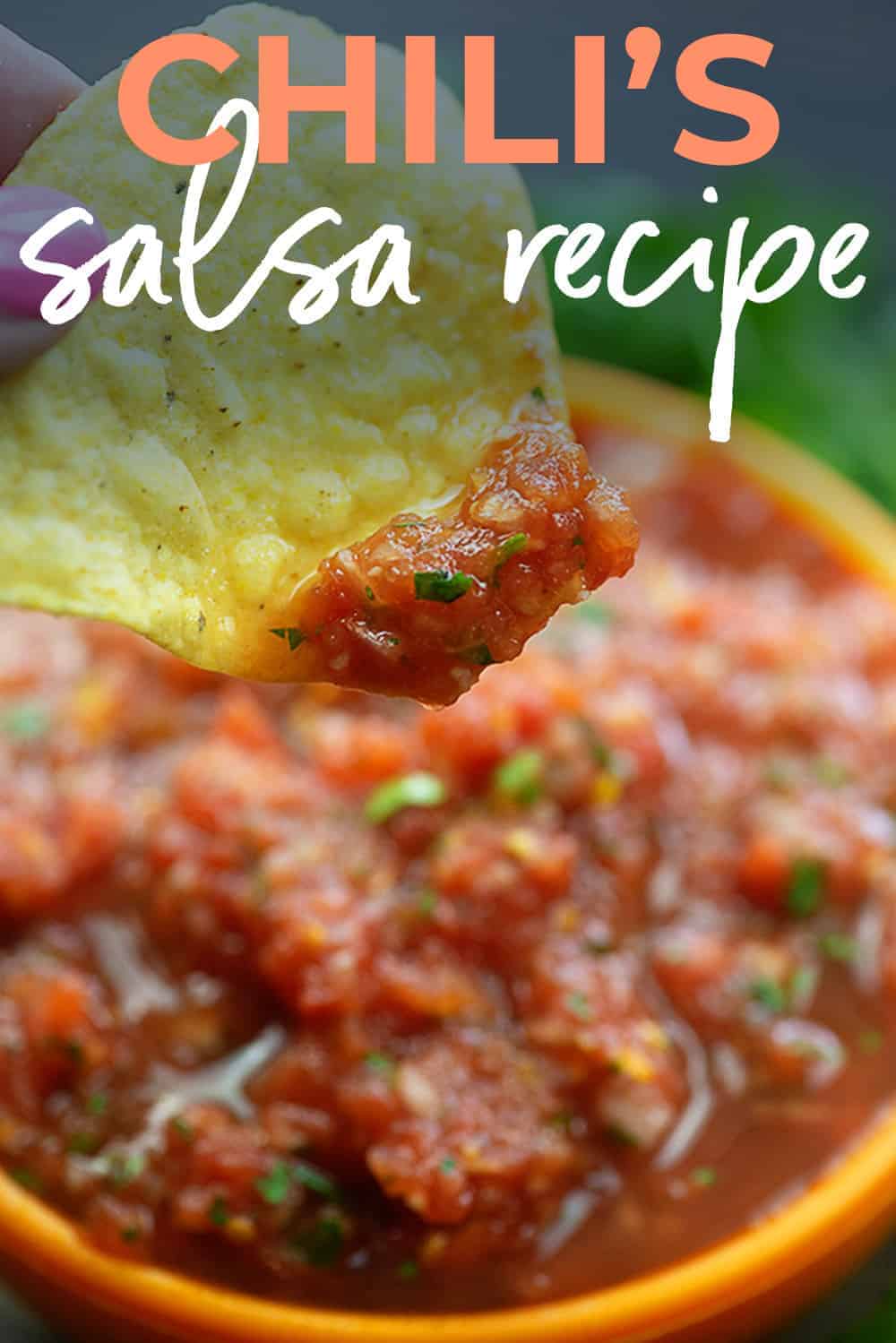 Easy Restaurant Style Salsa Recipe | Buns In My Oven